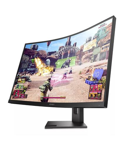 Monitor Gamer Hp Omen 35D67AA, 27 Pulgadas Qhd 2560 x 1440p Curvo 240hz.