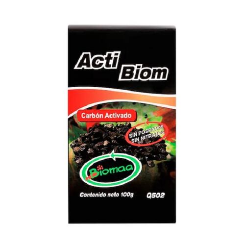Acti-Biom Carbon Activado 100gr - Biomaa 