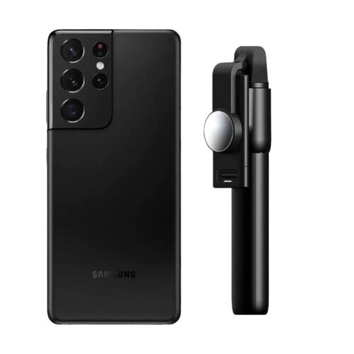Galaxy S21 Ultra 128GB Negro Reacondicionado Grado A + Bastón Bluetooth