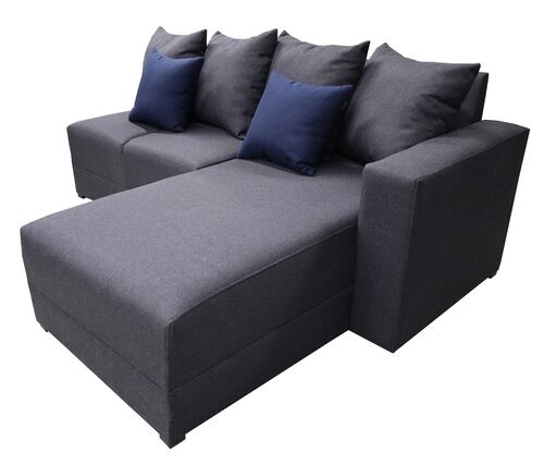 Sala Esquinera Orlando Gris Oxford - 200 x 160 cm, El Bazar Store.