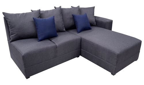 Sala Esquinera Orlando Gris Oxford - 200 x 160 cm, El Bazar Store.