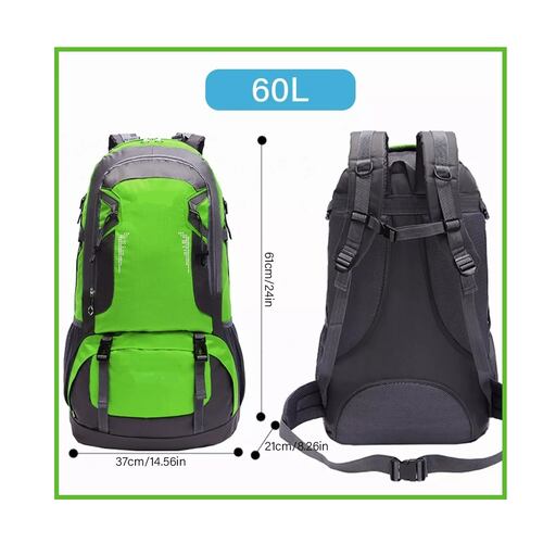 Mochila Impermeable 60l Deporte Al Aire Libre Senderismo