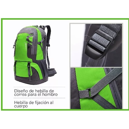 Mochila Impermeable 60l Deporte Al Aire Libre Senderismo