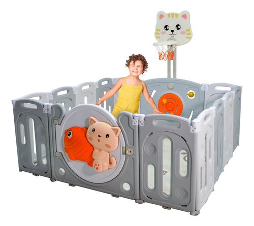 Corral Seguridad Bebe Plegable Area Infantil Gimnasio Juegos