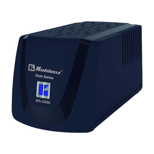 Regulador Voltaje KOBLENZ ER-2300 8 contactos 2300 VA/1000 W.