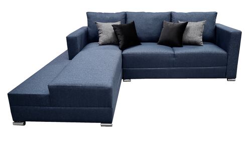 Sala Esquinera en U Corbel Azul Marino, 4 salas en 1, 200x315x255 cm El Bazar Store.