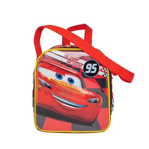 Lonchera escolar infantil de la película Cars, color rojo, mod. 1098704