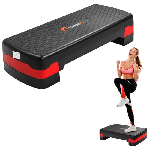 Step Banco Aerobics Fitness Crosfit 9.5 A 15 Cm Ajustable