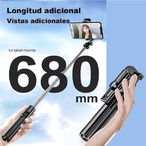 Palo Selfie Trípode Selfie Stick Bluetooth Control Remoto