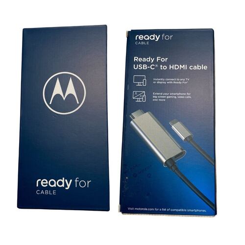 Cable Adaptador Convertidor Motorola Usb Tipo C A Hdmi  Compatible Con Motorola Edge 30 pro, Motorola Edge 20 Pro, Motorola Edge 20. Motorola Edge 20 Lite, Motorola Edge+,  Motorola G100.