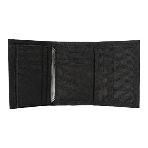 Cartera Timberland Trifold Nylon Negra Billetera.
