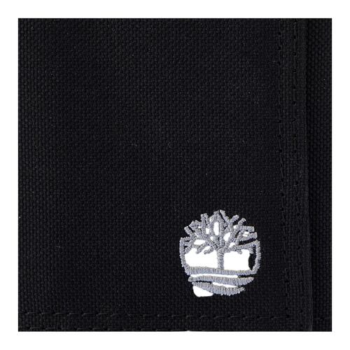 Cartera Timberland Trifold Nylon Negra Billetera.