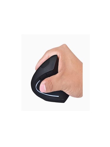 Ratón ergonómico inalámbrico.