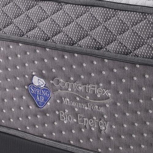 Juego De Box Y Colchon Bio Energy Spring Air - Queen Size.