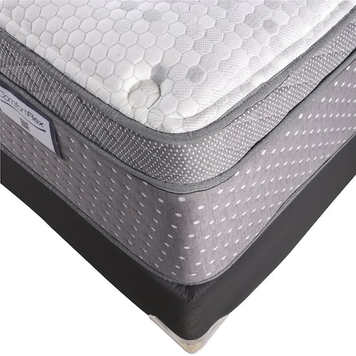 Juego De Box Y Colchon Bio Energy Spring Air - Queen Size.