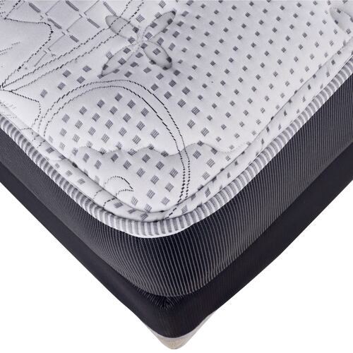 Juego De Box Y Colchon Kenia Spring Air - King Size.