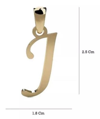 Gargantilla Inicial Letra J Oro De 14k + Obsequio