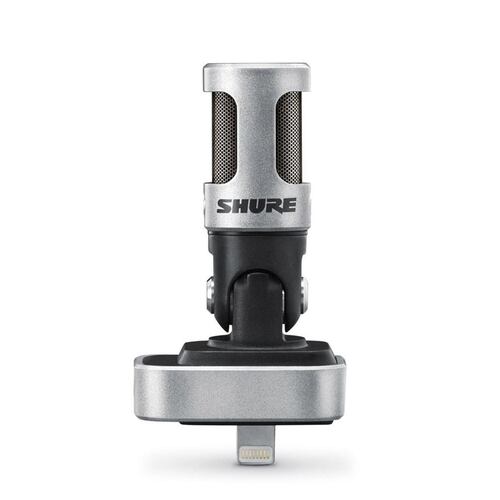 Micrófono Digital Shure Mv88 Estéreo Para Dispositivos iOS.