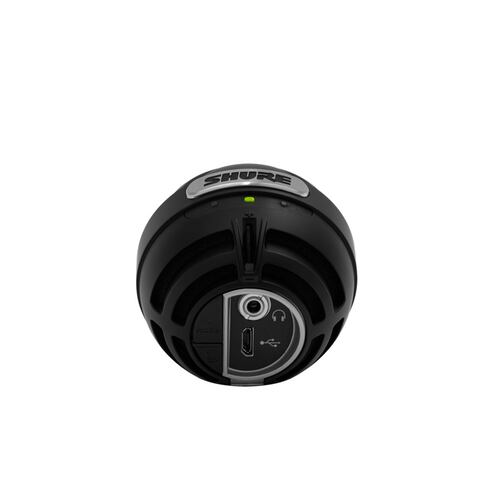 Micrófono condensador usb SHURE mv5c-usb p/grabación en pc/dispositivo movil.