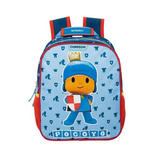 Mochila escolar infantil color azul de Pocoyo para niño, mod. 1097285