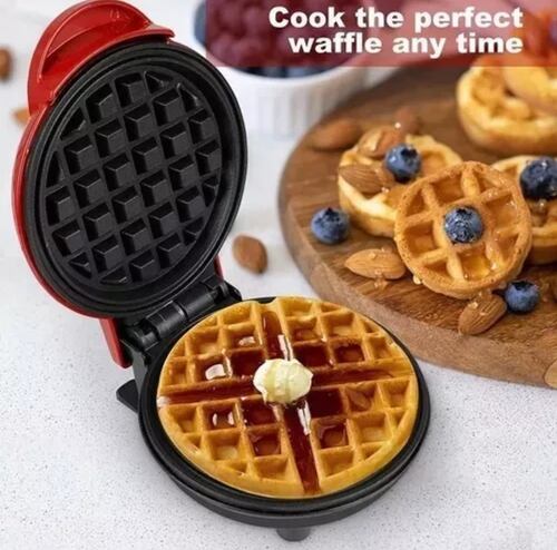 Máquina Pequeña Para Hacer Waffles Para Desayuno