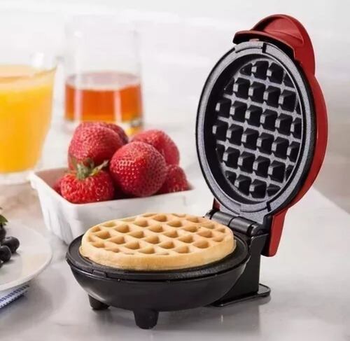 Máquina Pequeña Para Hacer Waffles Para Desayuno