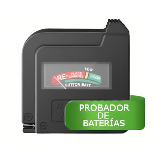 Cargador Universal Energizer pilas AA,AAA,C,D, 9V + Probador