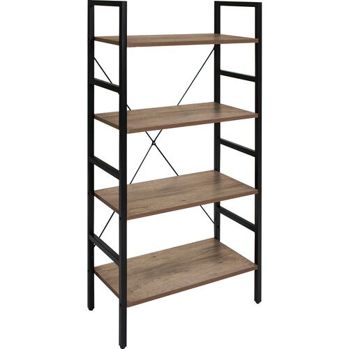 Librero organizador para oficina 116x60 cafe