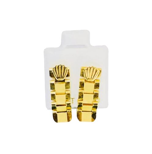 Juego De Pulsera + Aretes Baby Rolex 14k + Obsequio