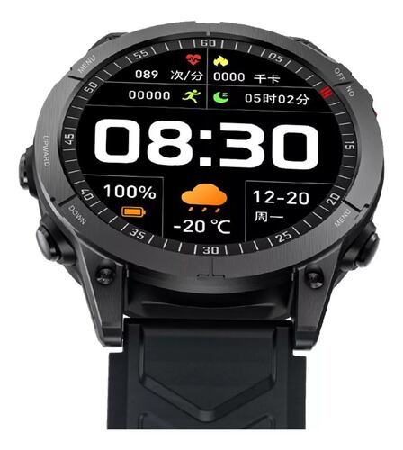 Reloj Smart Watch Gs Fenix 7 Hr Bp Spo2 Deportivo FRALUGIO.