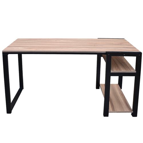 Escritorio de madera sencillo Hogare, Cubierta Fabricada en melamina, y estructura de madera estufada de primera calidad