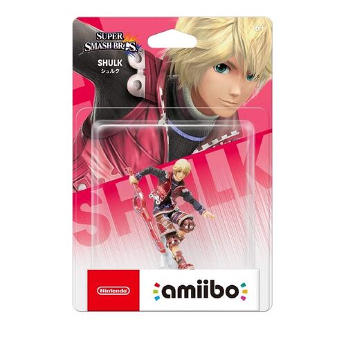 Figura Amiibo Nintendo Shulk Xenoblade Modelo Super Smash Bros