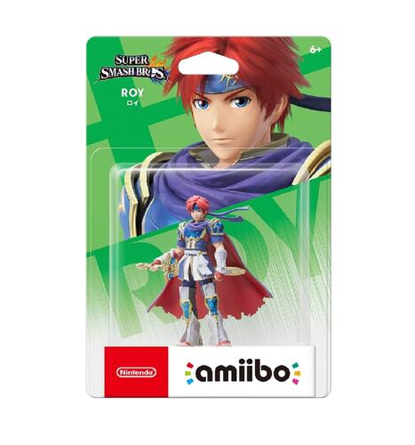 Figura Amiibo Nintendo Roy Fire Emblem Modelo Super Smash Bros