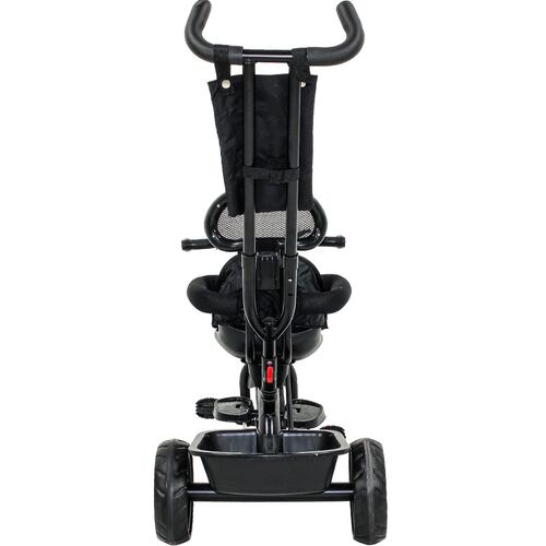 Triciclo Bicicleta Carriola Paseo Bebes 2-6 Años Asiento 360 grados Color Vino