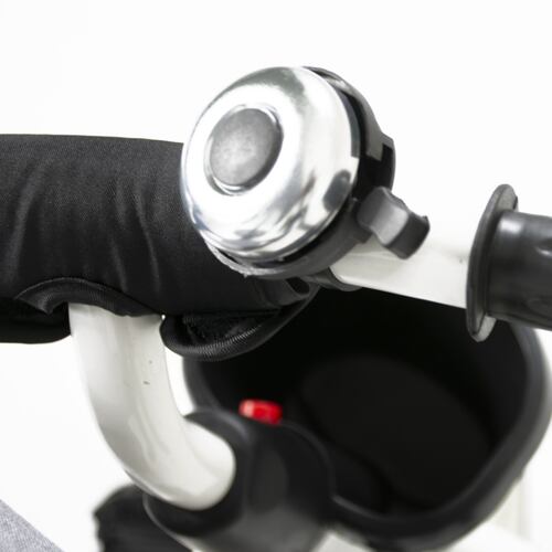 Triciclo Bicicleta Carriola Paseo Bebes 2-6 Años Asiento 360 grados Color Gris