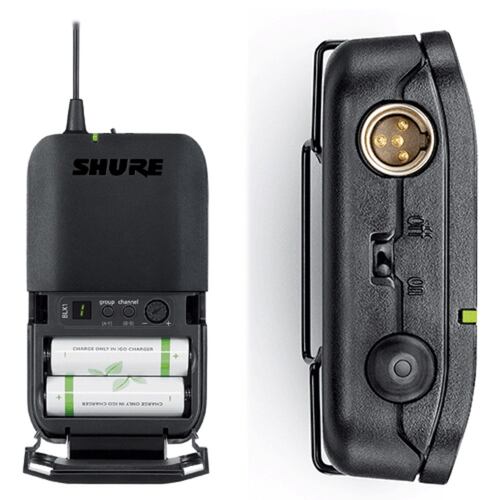 Sistema Inalámbrico SHURE Blx14r P/guitarra/bajo Rece P/rack.