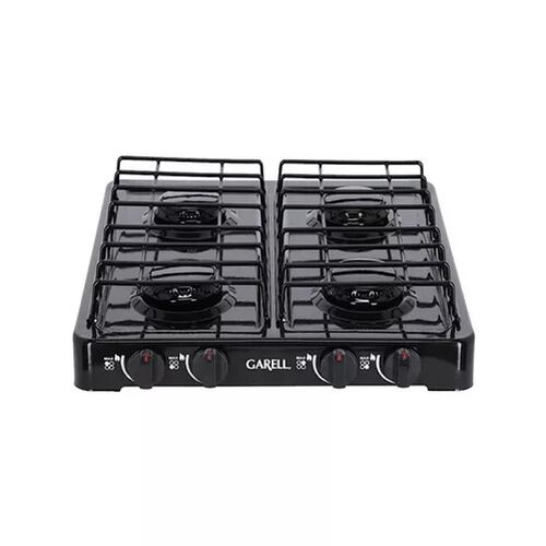 Parrilla a gas Garell  negra.