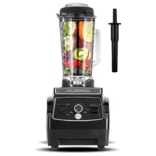 Licuadora Para Cocina Lagom Vaso Irrompible De 2l Bpa Tapa Antiderrame 1350w Negro .