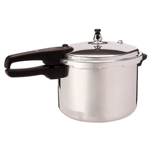 Olla Presión Express T-Fal Aluminio 8 Lts Valvula Reguladora.