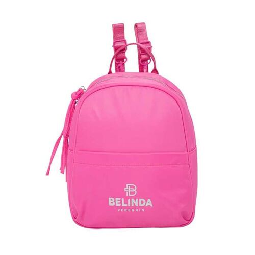 Mochila/bolso backpack color fiucsa marca Belinda Peregrin para mujer, mod. 1088180