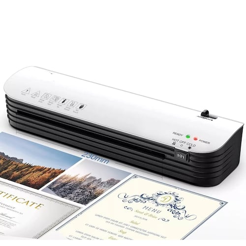 Laminadora Enmicadora Térmic y cortador De Papel con 300micas