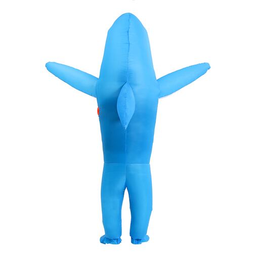 Disfraz inflable tiburón alegre happy shark Halloween toda ocasión.
