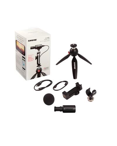 Micrófono Condensador Estéreo Shure Mv88+dig-vidkit .
