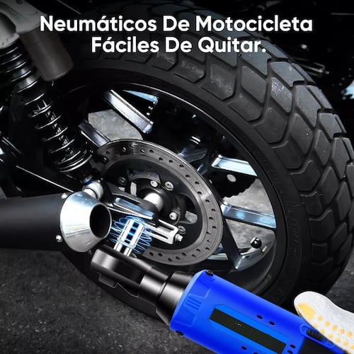 Pistola De Impacto Llave Eléctrica Inalámbrica Y 2 Baterías