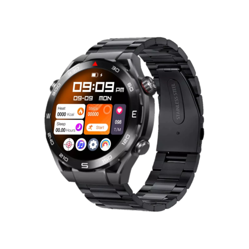 Smartwatch Reloj P9 Ultimate Fralugio Nfc Brújula Hr Bp Nfc FRALUGIO.