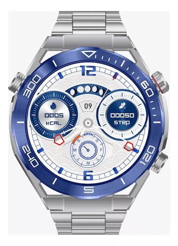 Smartwatch Reloj P9 Ultimate Fralugio Nfc Brújula Hr Bp Nfc FRALUGIO.