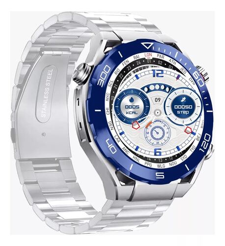 Smartwatch Reloj P9 Ultimate Fralugio Nfc Brújula Hr Bp Nfc FRALUGIO.