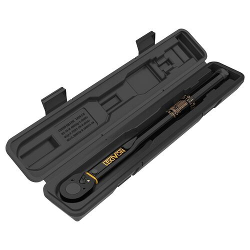 Llave dinamométrica torque 3/8" LEXIVON 13.6-108.5 Nm. 10-80 pies/libres