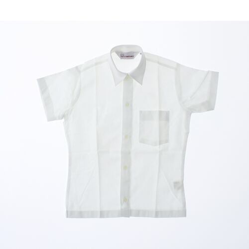 Camisa De Vestir Niño Color Blanco Manga Corta 3627 Escolar 2 A 14 Años.