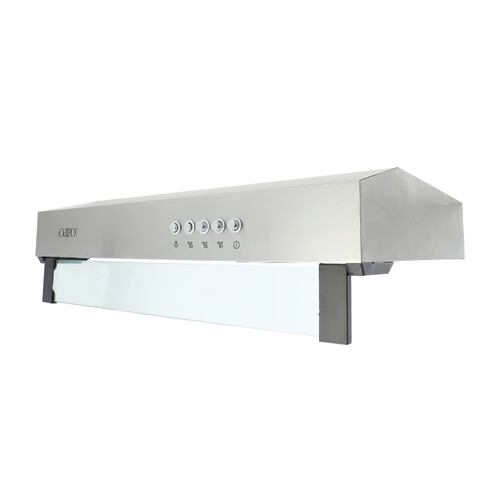 Campana extractora acero inoxidable Thory 50 + Parrilla cristal templado 32cm Cetus
